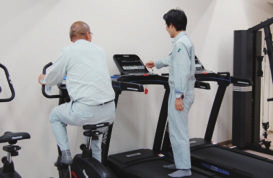 有酸素運動マシンの使用