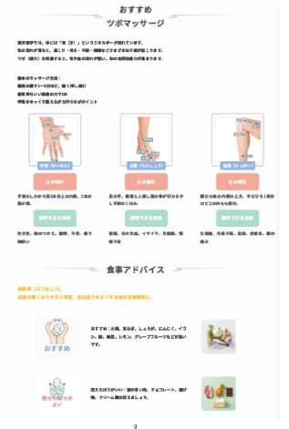 AI脈診機 出力レポート