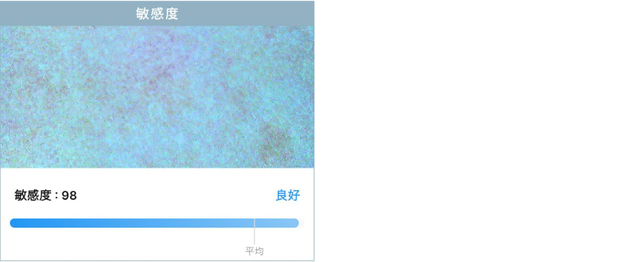 「敏感度」