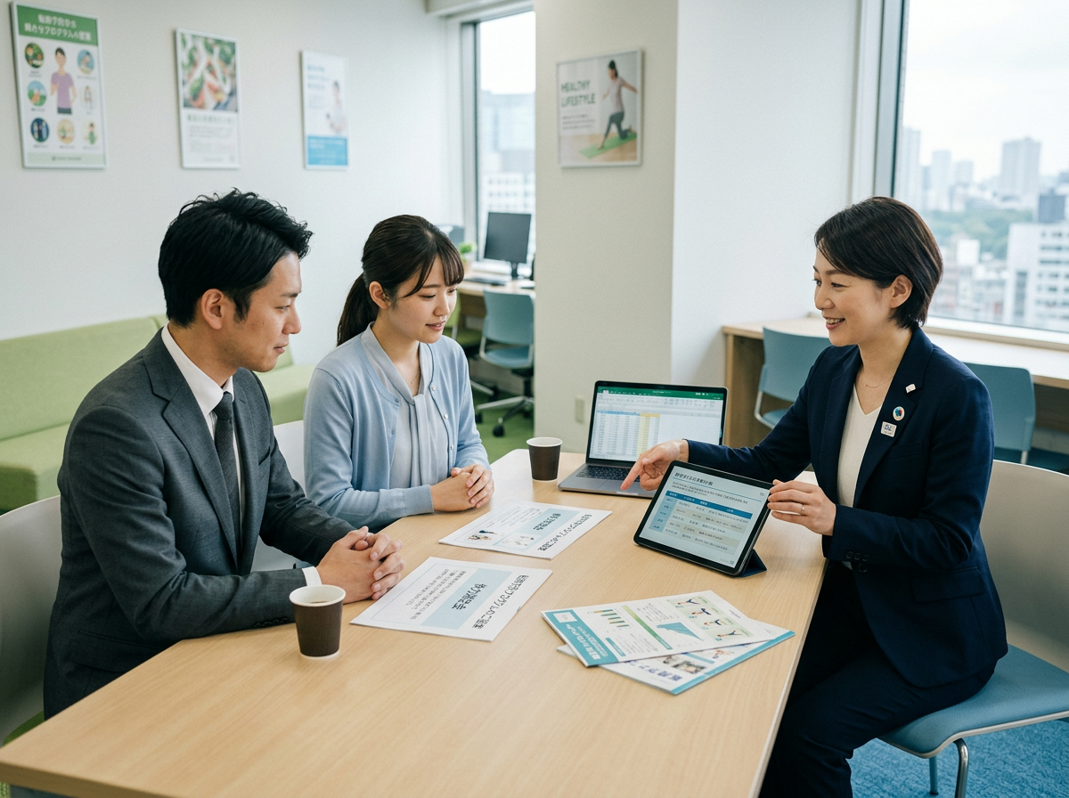 職場の転倒災害対策プログラムの導入相談イメージ