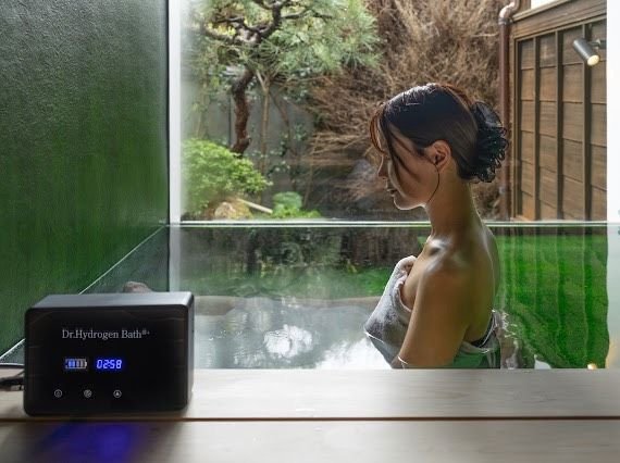 ドクター水素浴＋ 全身浴での使用イメージ