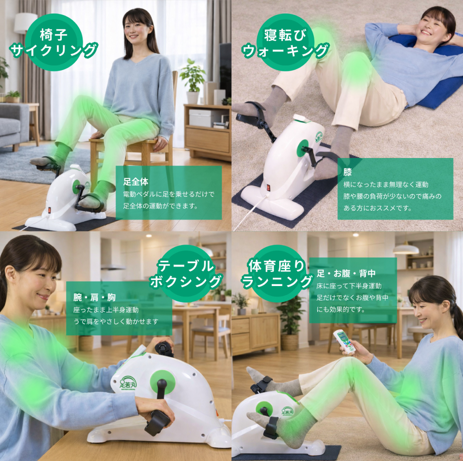 電動サイクルマシン 足若丸 画像