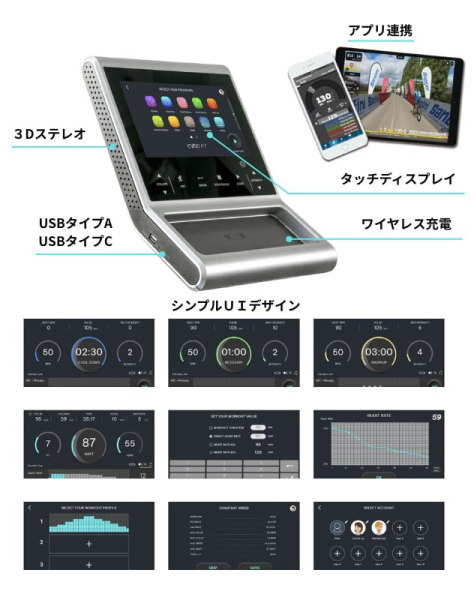 Cybo R3000（リカンベントバイク）　製品画像